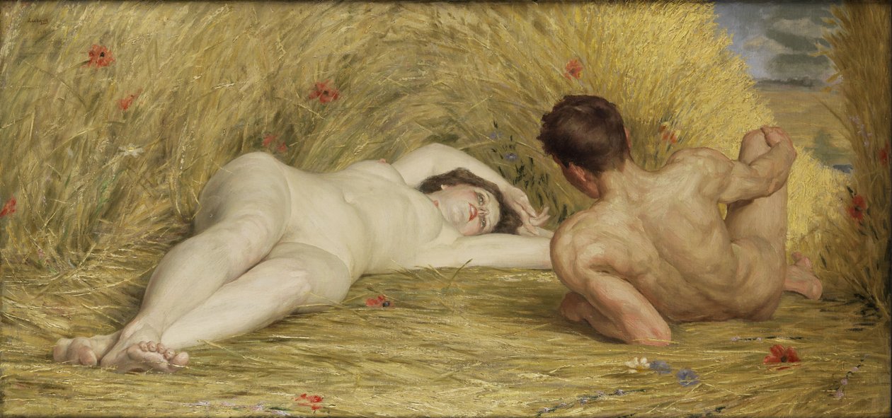 Sommeridyll Sommeridyll, 1918. av Auguste Levêque