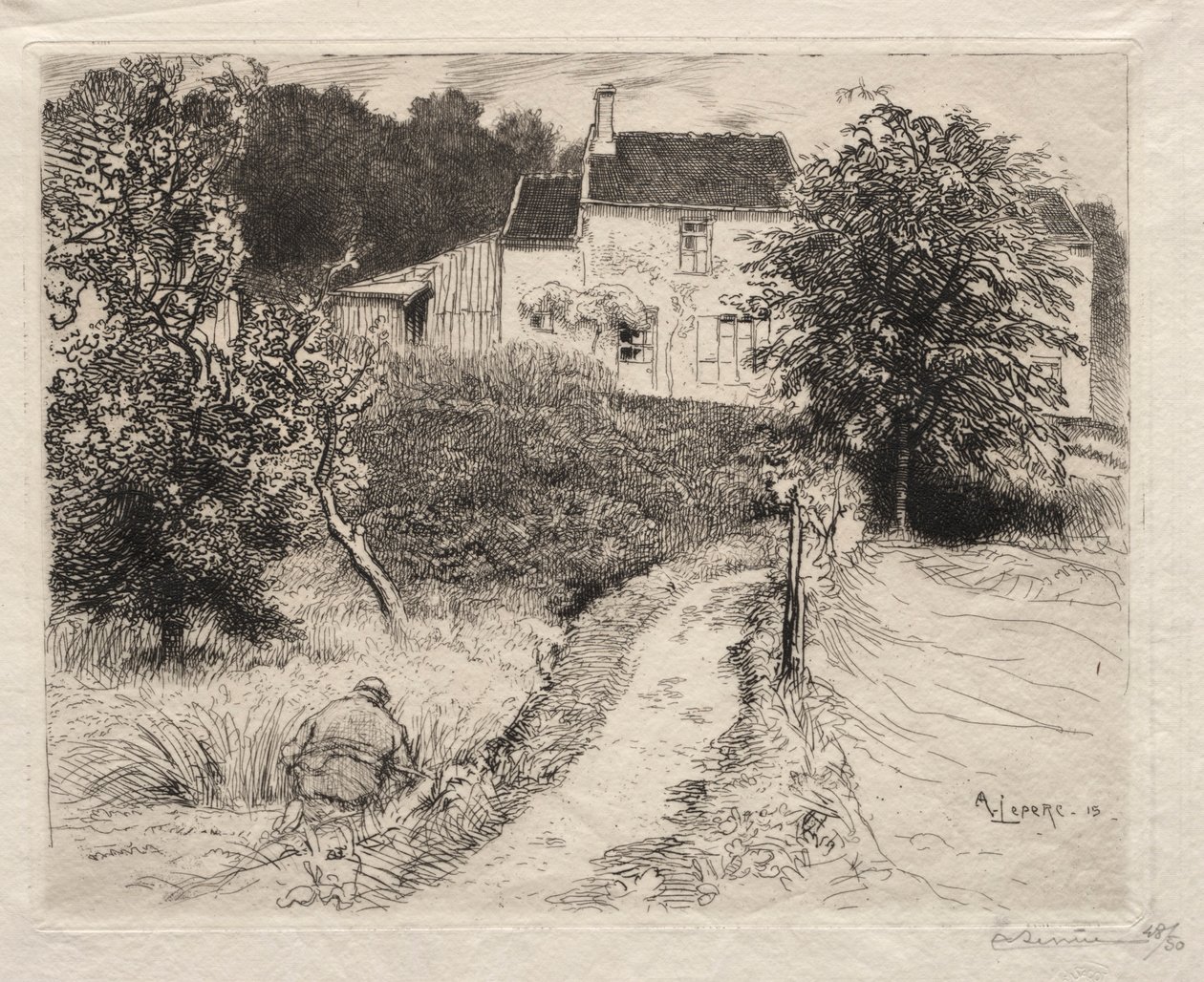 A Bellot, 1915. av Auguste Louis Lepère