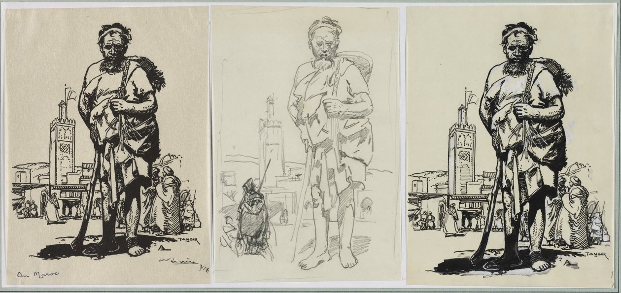 I Marokko av Auguste Louis Lepère