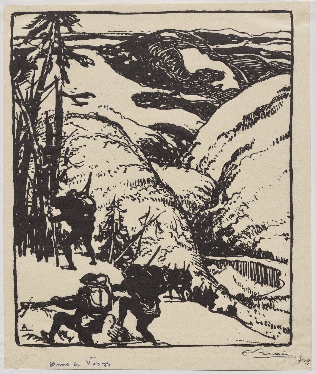 I Vogesene av Auguste Louis Lepère