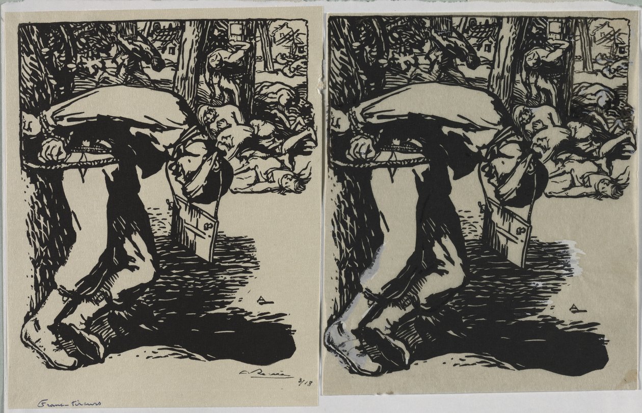 Snikskyttere av Auguste Louis Lepère