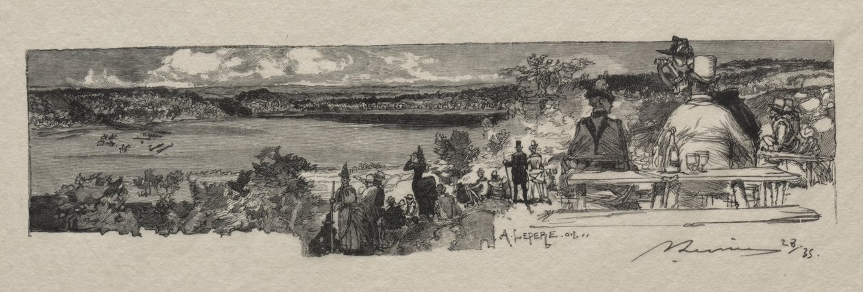 Solens dal av Auguste Louis Lepère