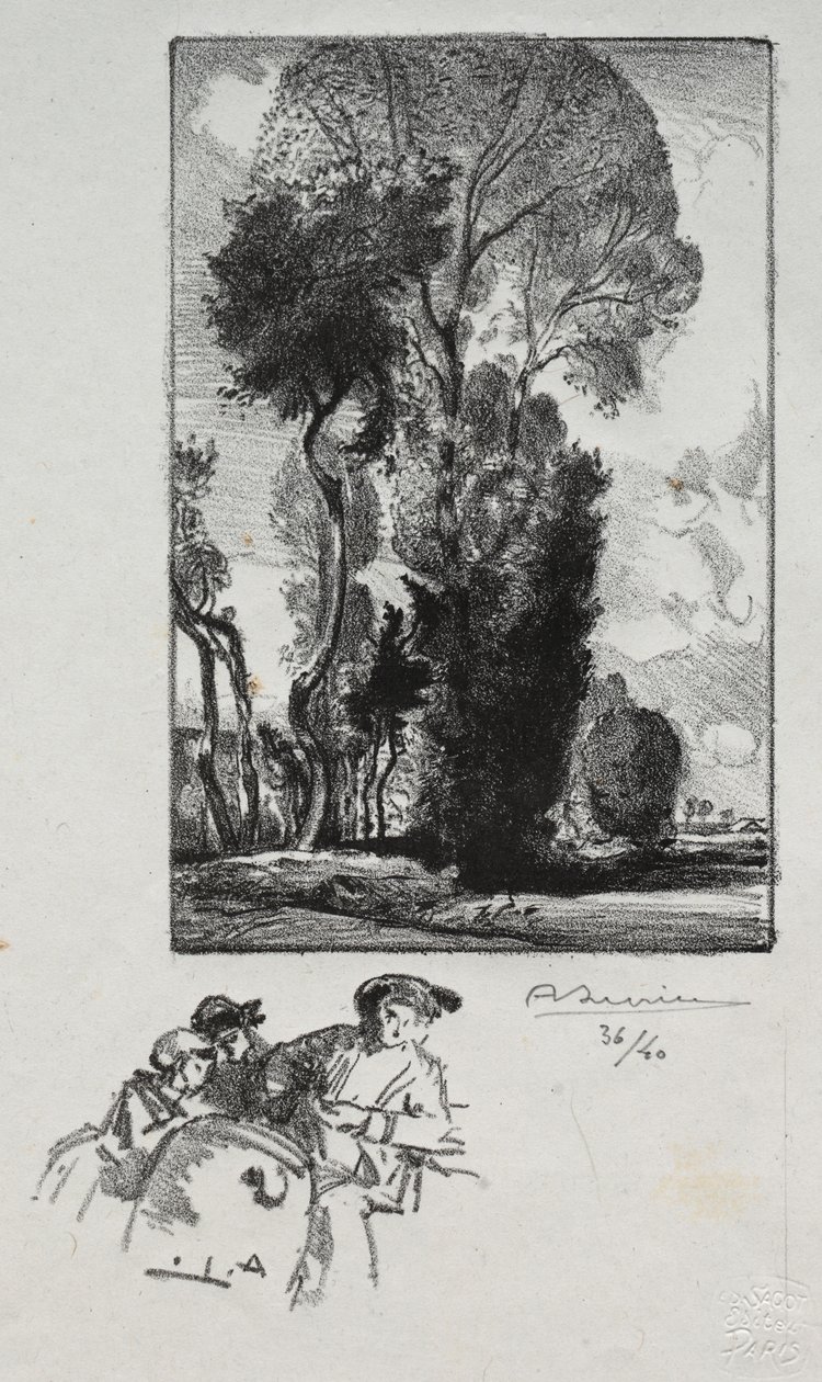 The Bocage av Auguste Louis Lepère