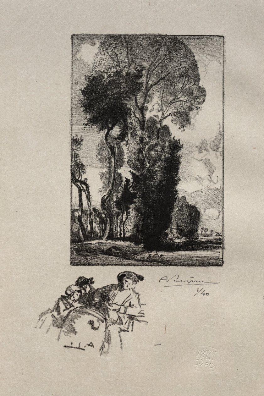 Bocagen. av Auguste Louis Lepère