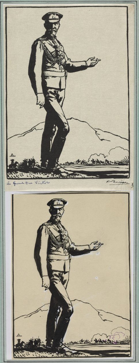 Storhertug Victor, 1914. av Auguste Louis Lepère