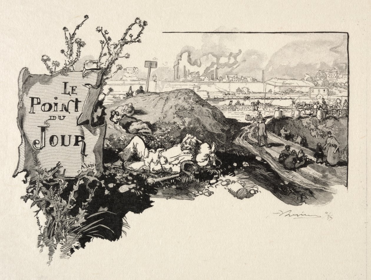 Daglig poeng av Auguste Louis Lepère
