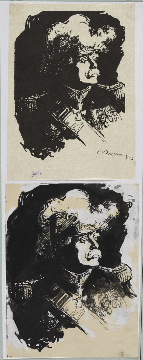 Marskalk Joffre av Auguste Louis Lepère