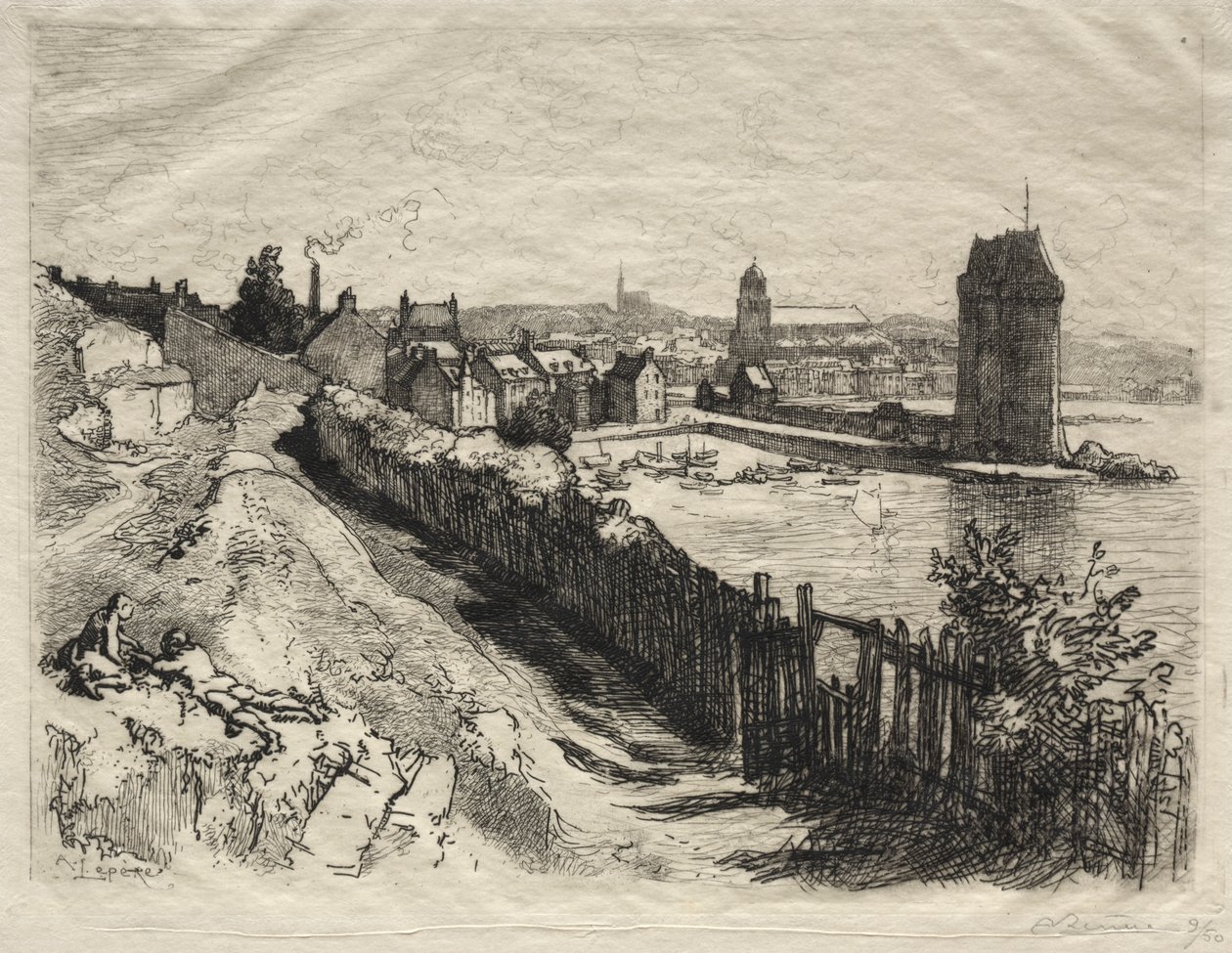 Sankt Servan av Auguste Louis Lepère