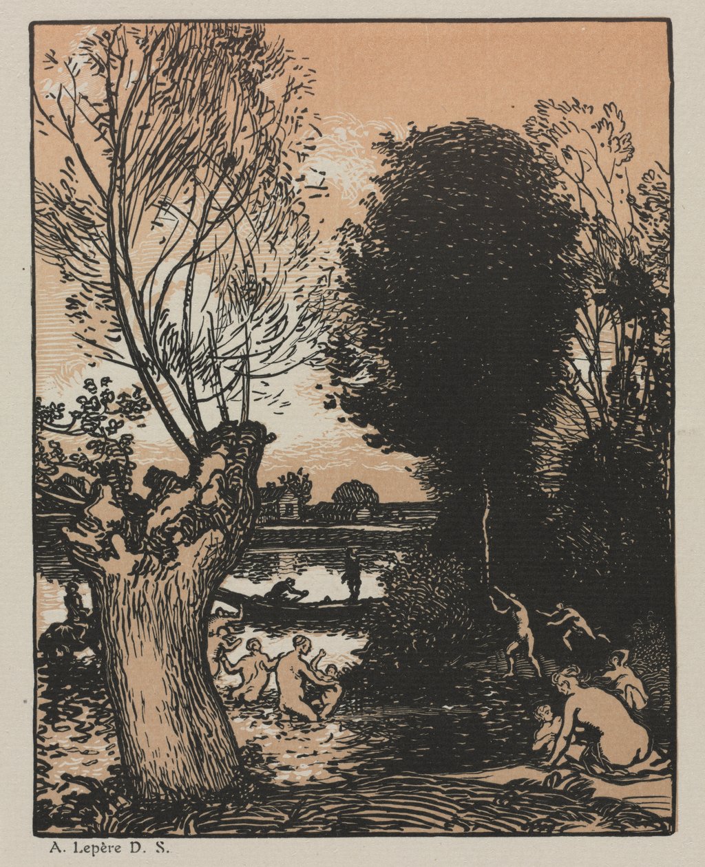 Sommerkveld av Auguste Louis Lepère