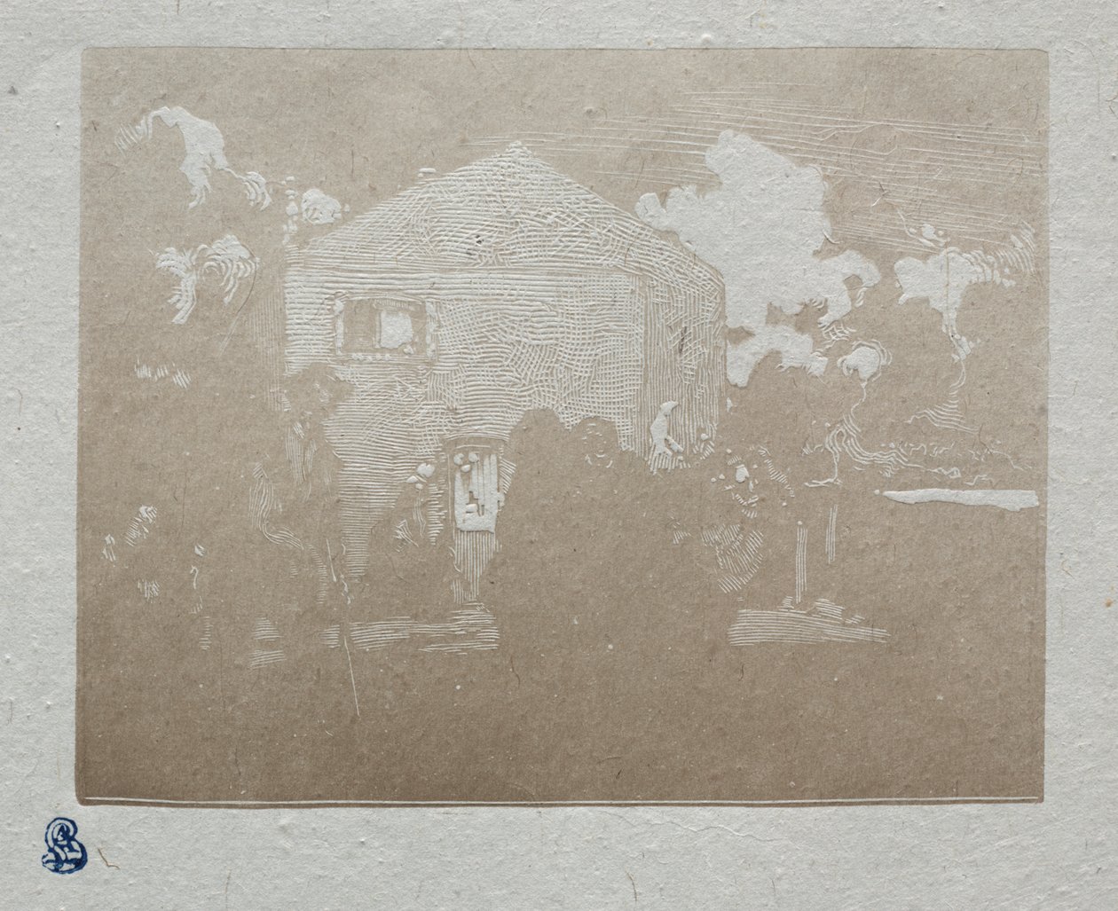 Tiggerne i det siste huset av Auguste Louis Lepère