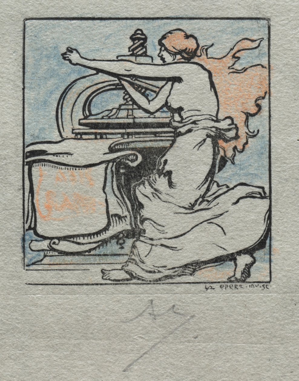 Printeren av Auguste Louis Lepère