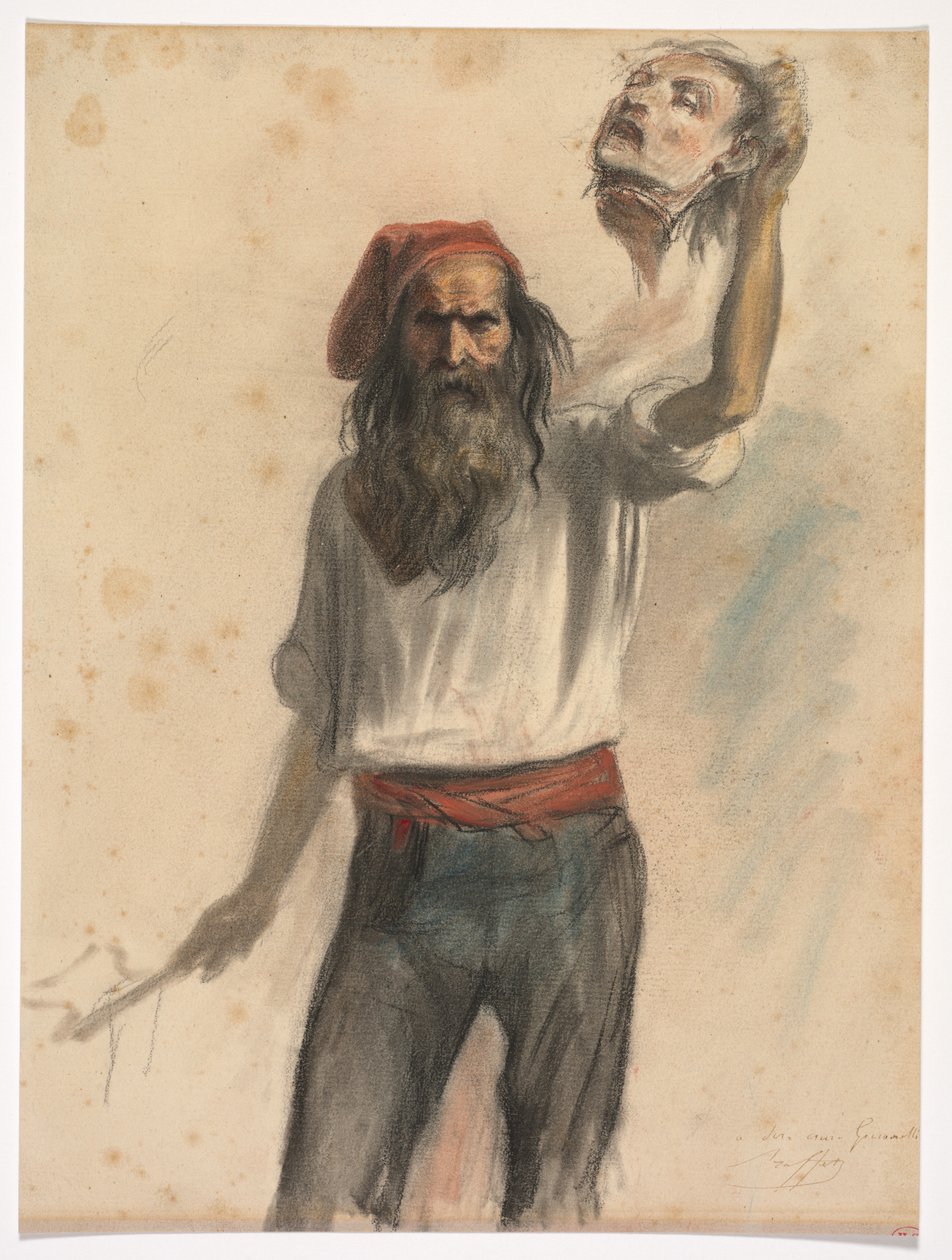 Un Borreau (en bøddel) av Auguste Raffet