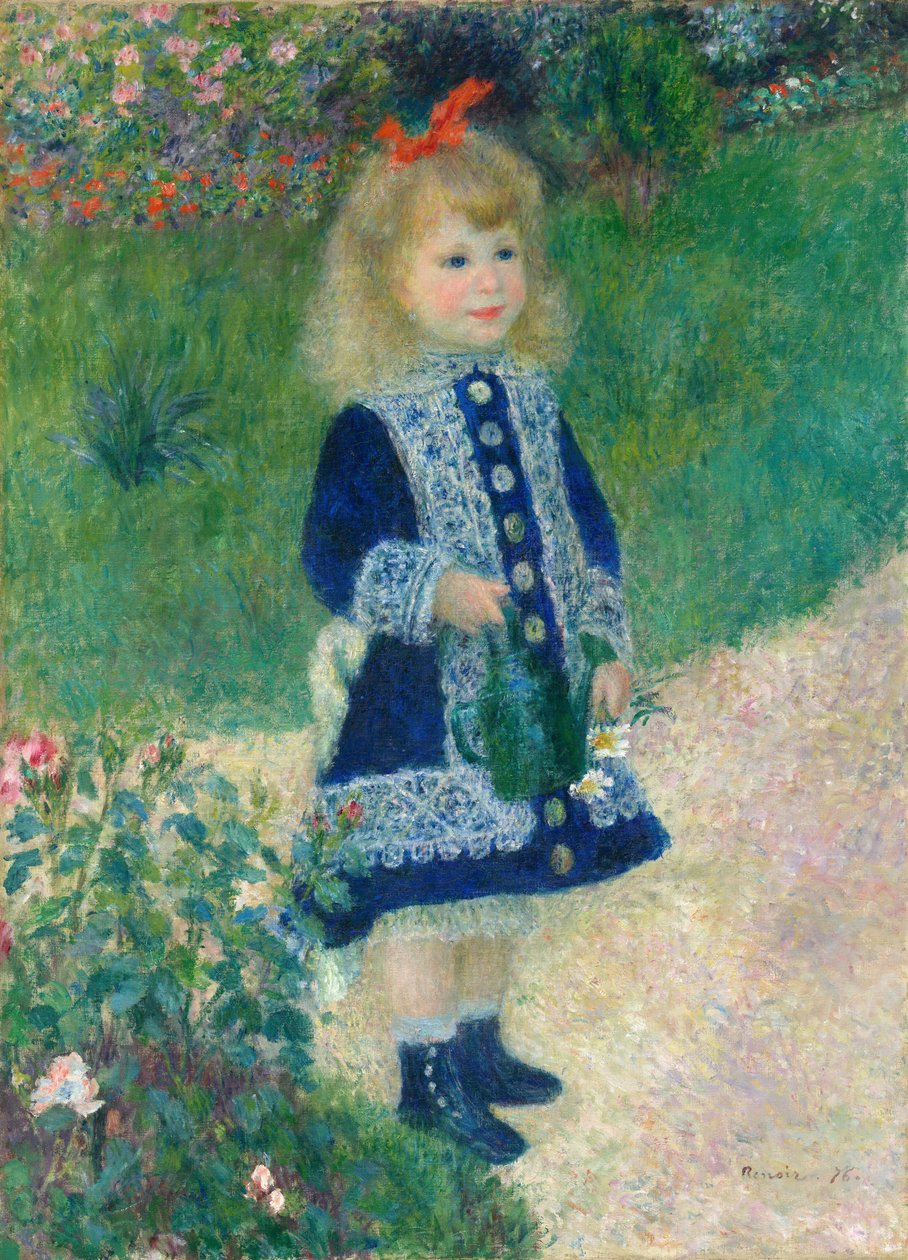 En jente med en vannkanne av Auguste Renoir