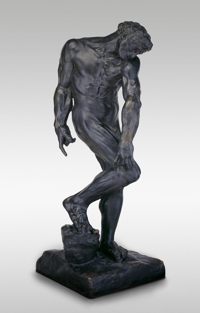 Adam, modellert ca. 1881 av Auguste Rodin