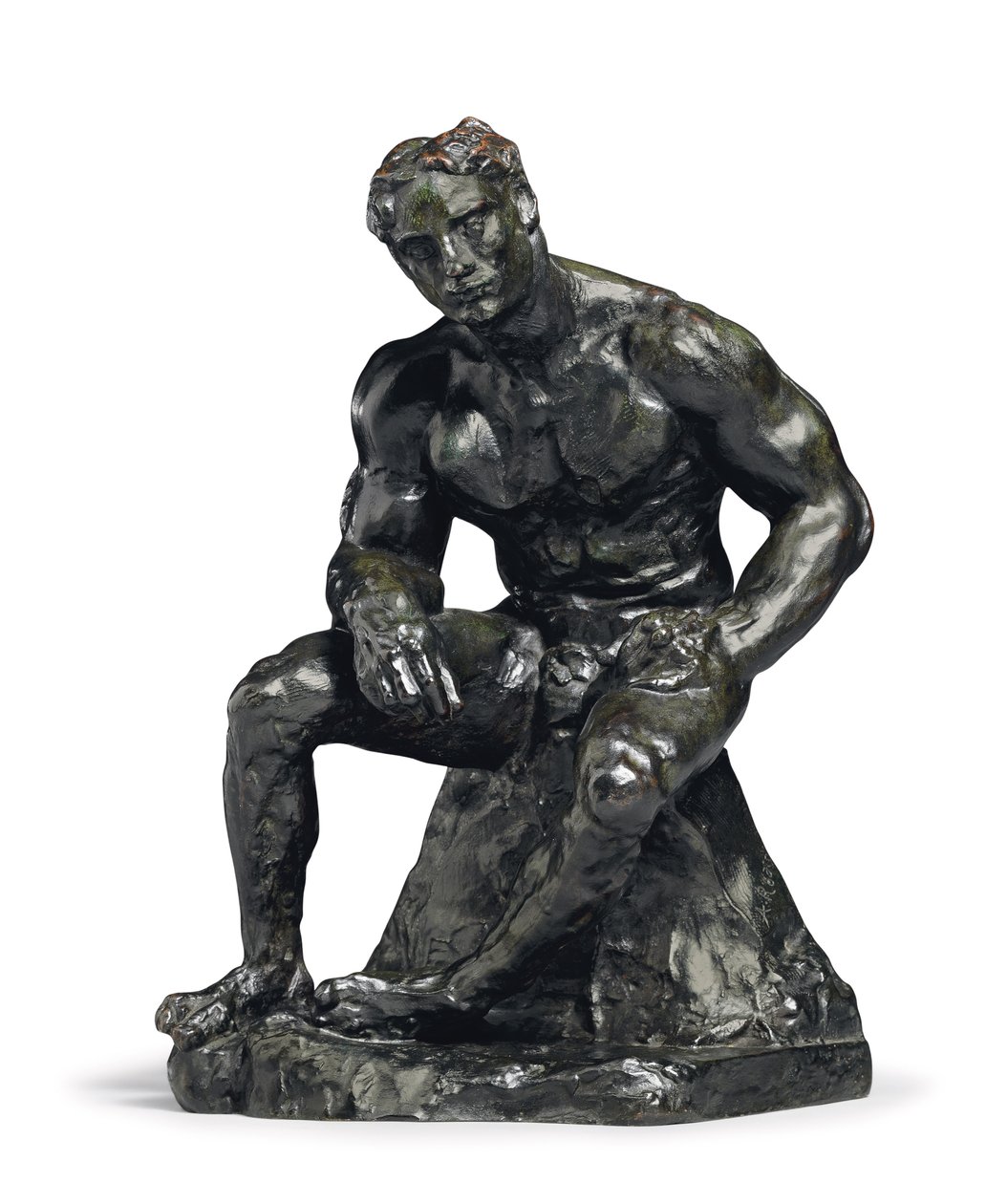 Amerikansk idrettsutøver; Atlet Americain, 1901; c. 1927-1935 av Auguste Rodin