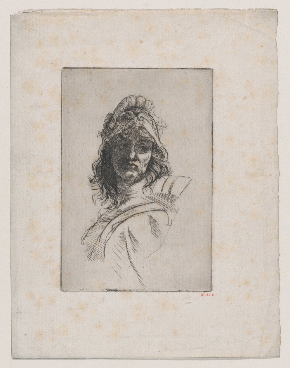 Byste av Bellona, 1882-85. av Auguste Rodin