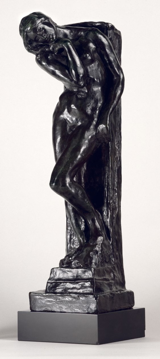Eva med langt hår, 187880 (bronse) av Auguste Rodin