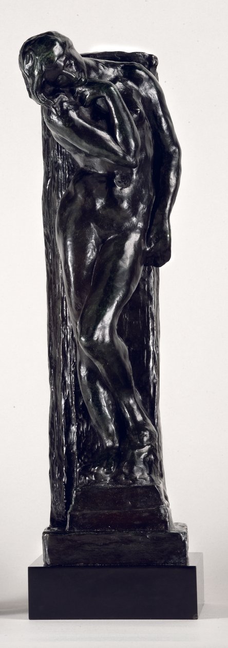 Eva med langt hår, 187880 (bronse) av Auguste Rodin