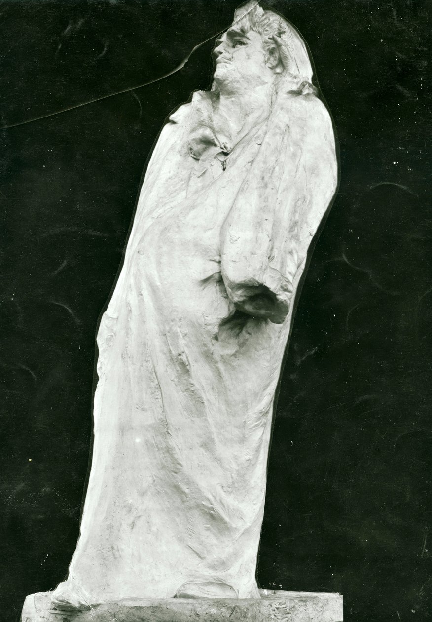 Fransk forfatter Honoré de Balzac, 1897 av Auguste Rodin