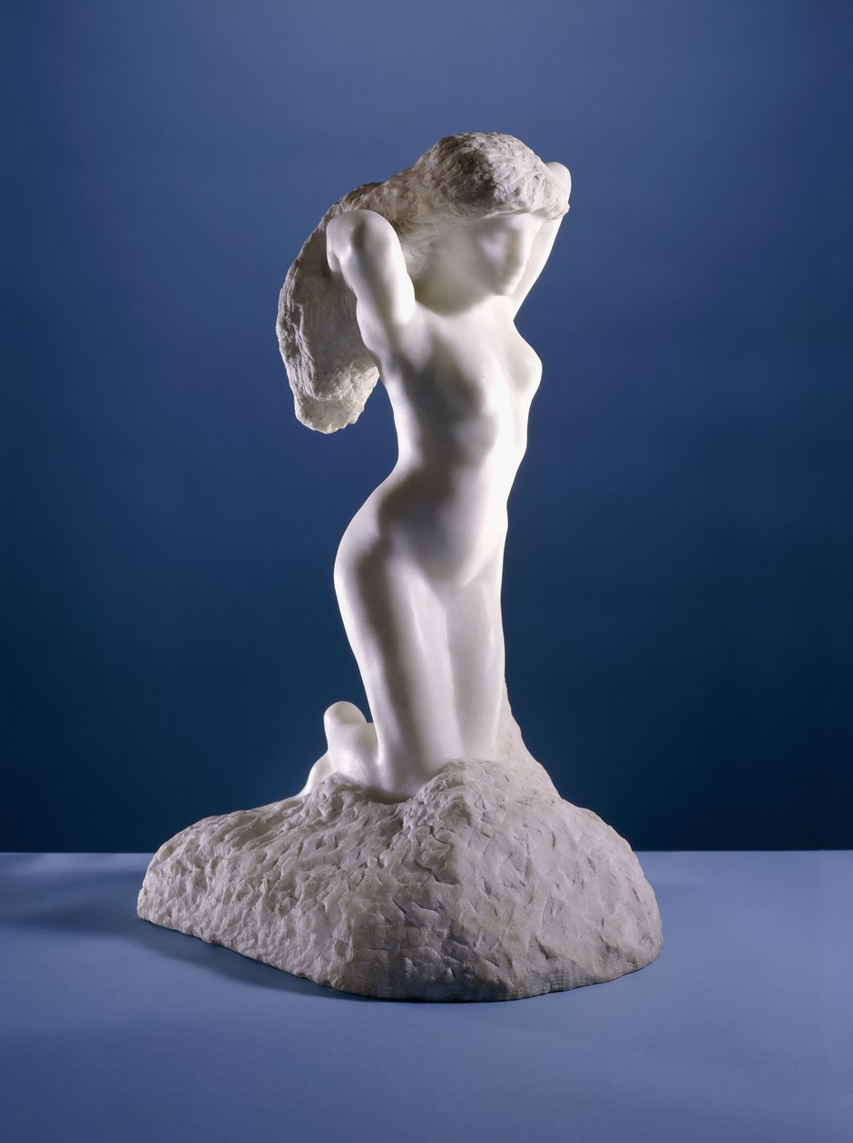 Den knelende fauness, 1906 av Auguste Rodin