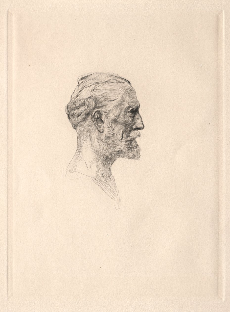 Portrett av Antonin Proust av Auguste Rodin