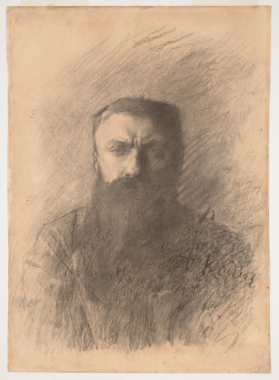 Selvportrett, 1898. av Auguste Rodin