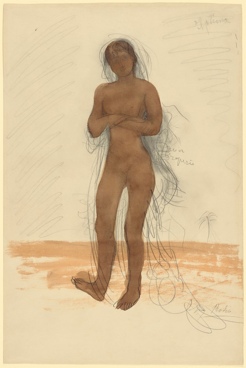 Sphinx, ca. 1898-1900 av Auguste Rodin
