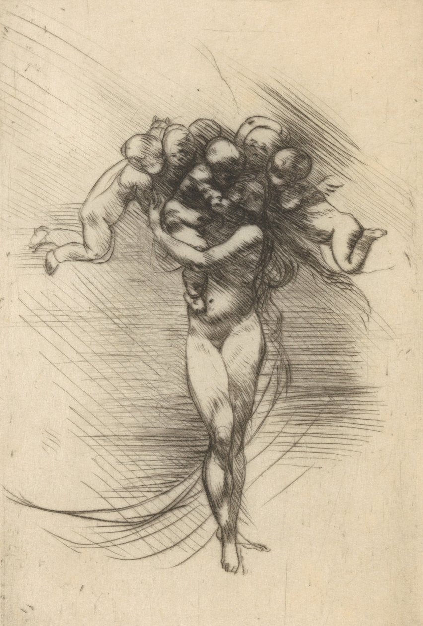 Vår Våren, 1882-88. av Auguste Rodin