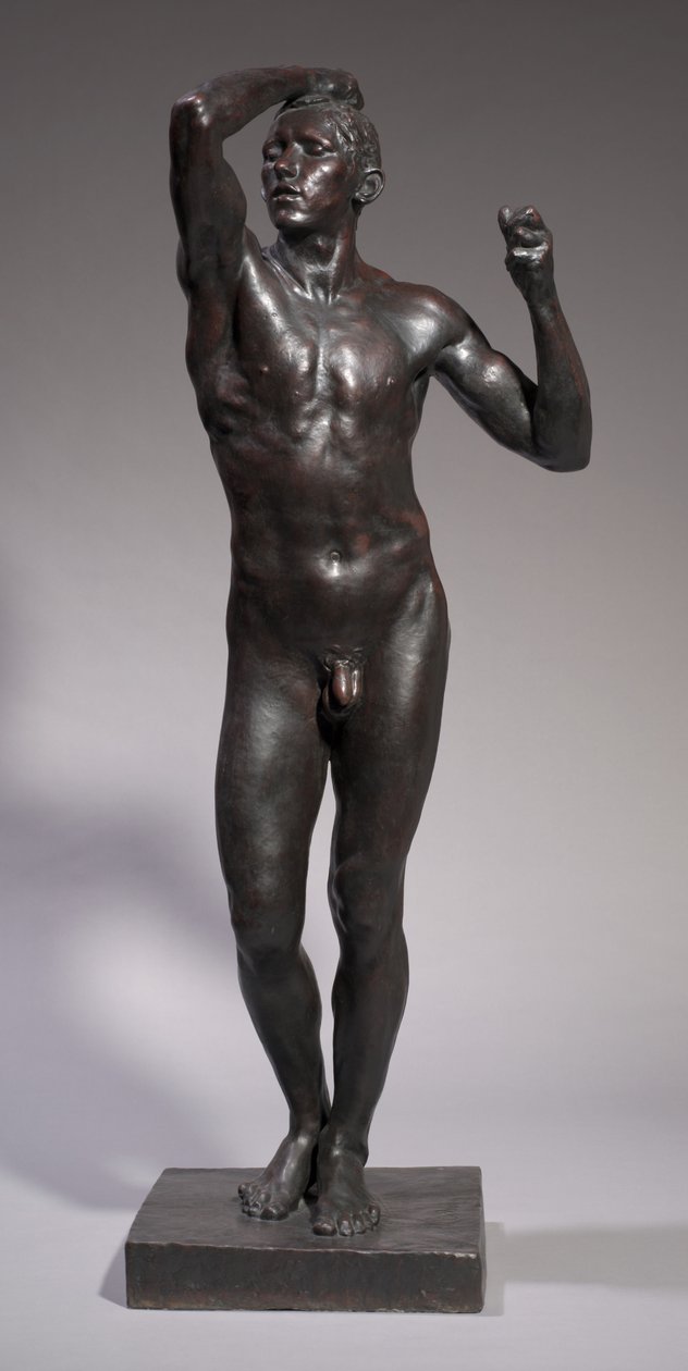 Bronsealderen, 1875-1876 av Auguste Rodin