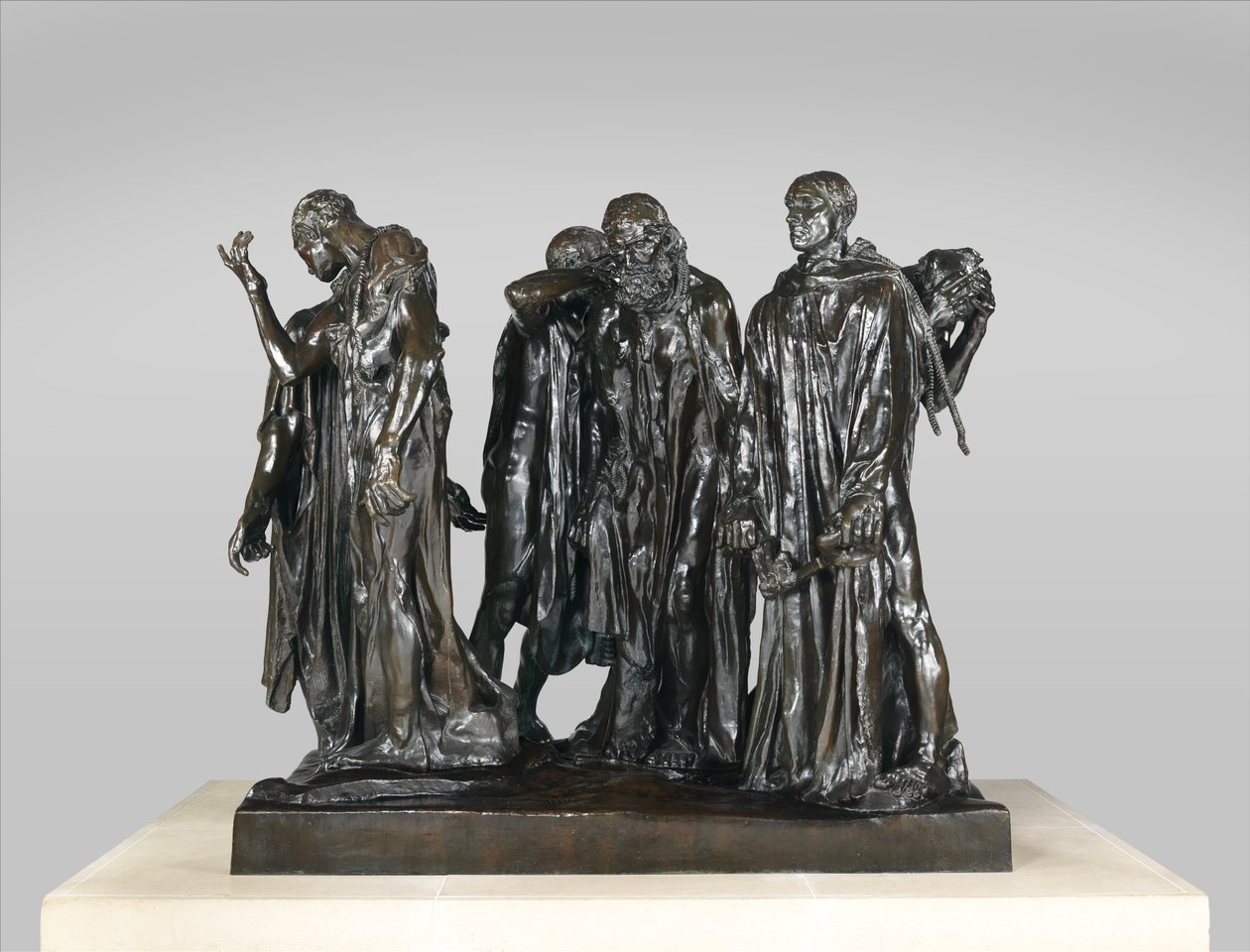 Borgerne i Calais, 1884-95 av Auguste Rodin