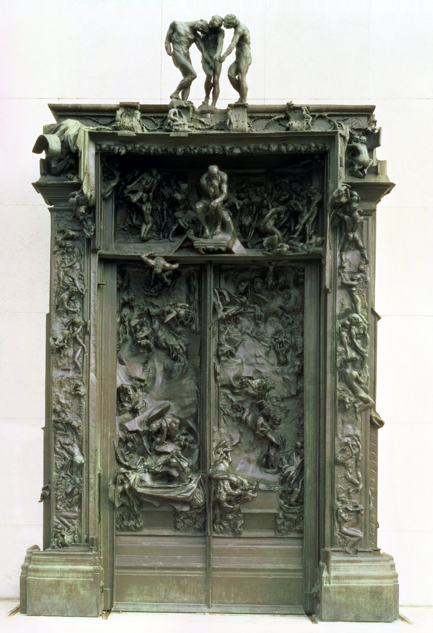 The Gates of Hell, 1880-90 (bronse) av Auguste Rodin