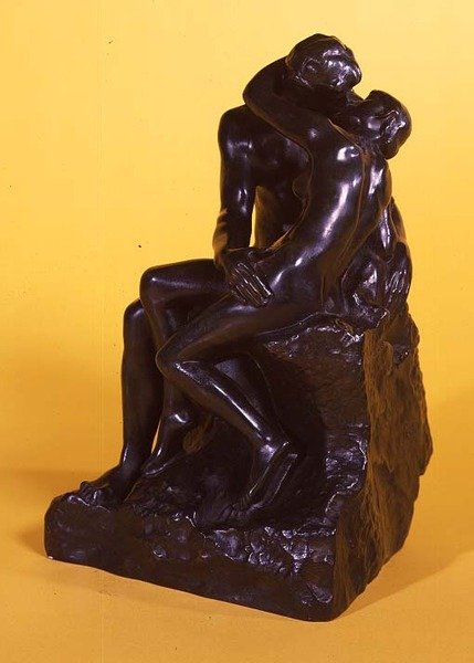 The Kiss, ca. 1886 (bronse) av Auguste Rodin