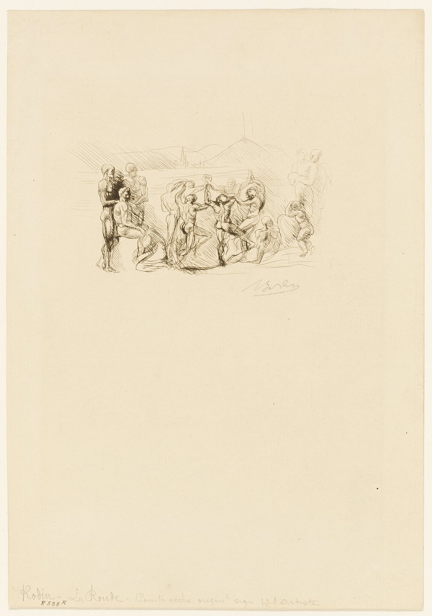 Runden av Auguste Rodin