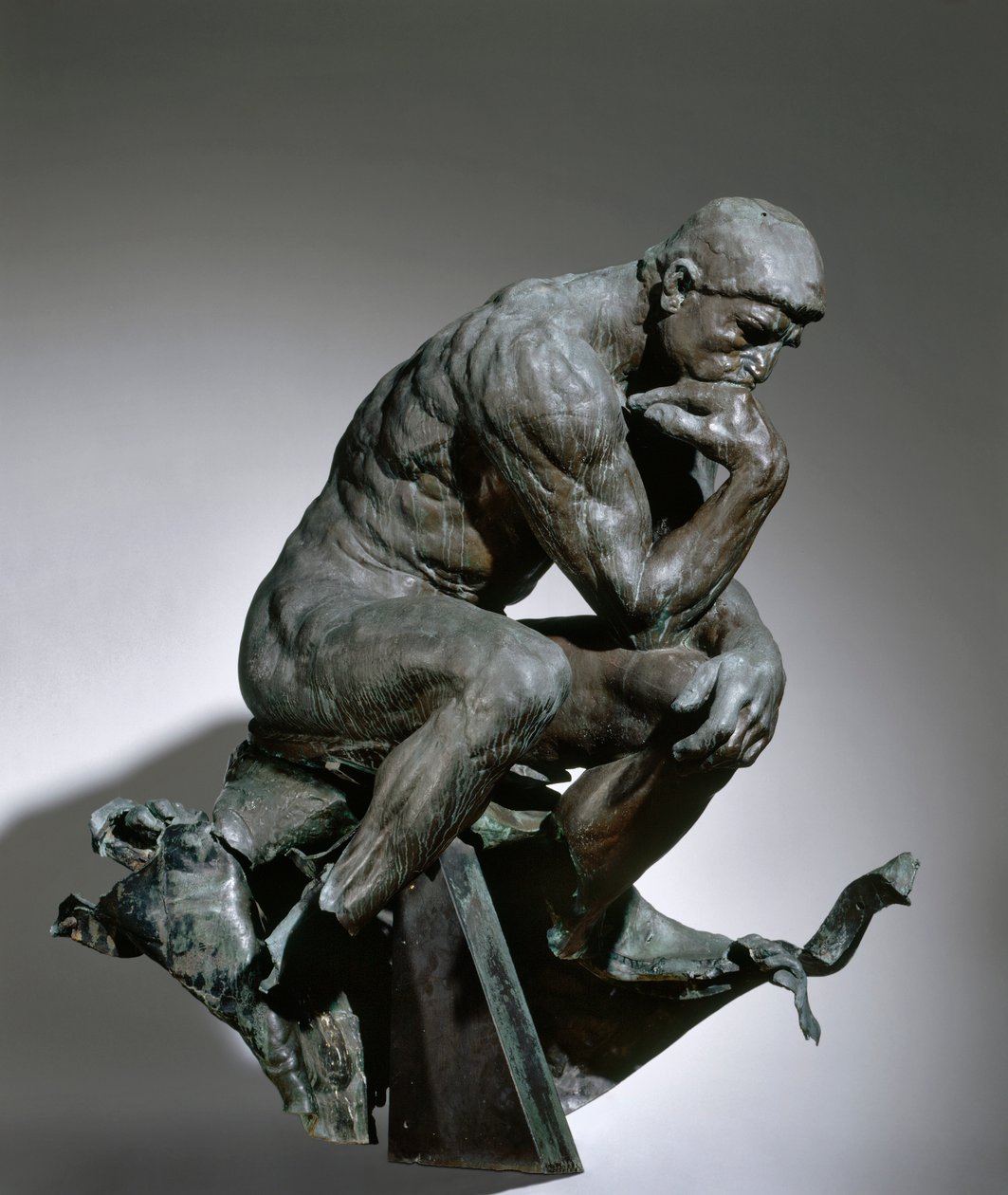 Tenkeren, 1880-1881. av Auguste Rodin