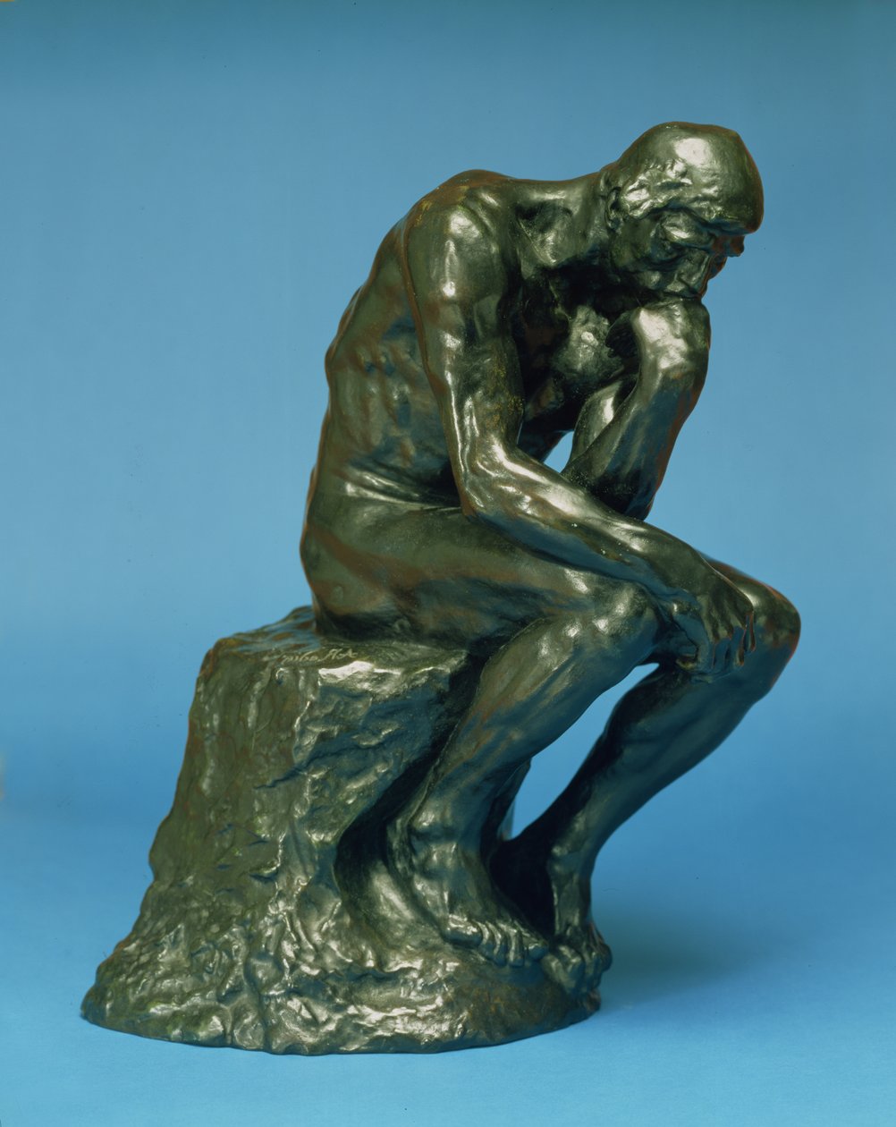 The Thinker, 1880 (bronse) (se også 158431) av Auguste Rodin