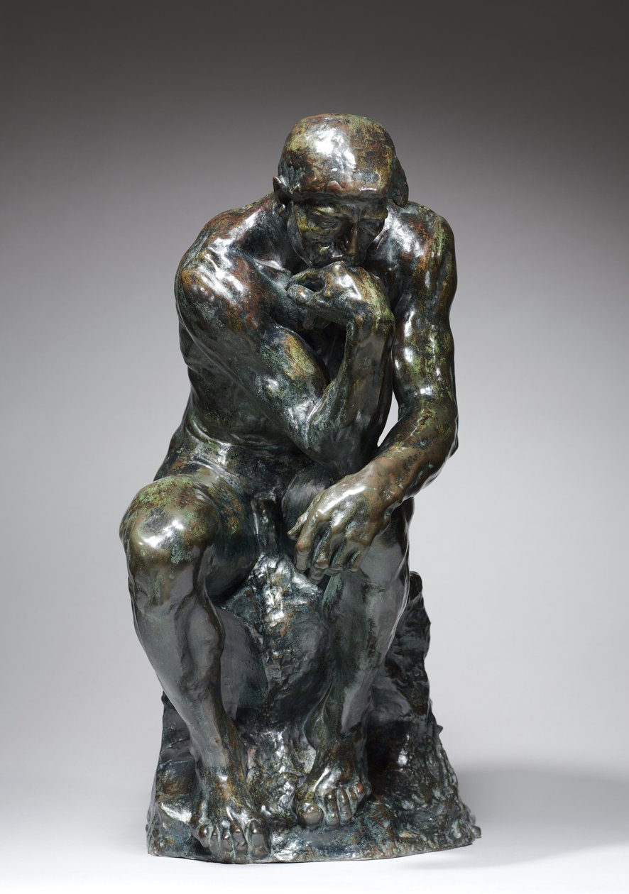 The Thinker, c.1880 av Auguste Rodin