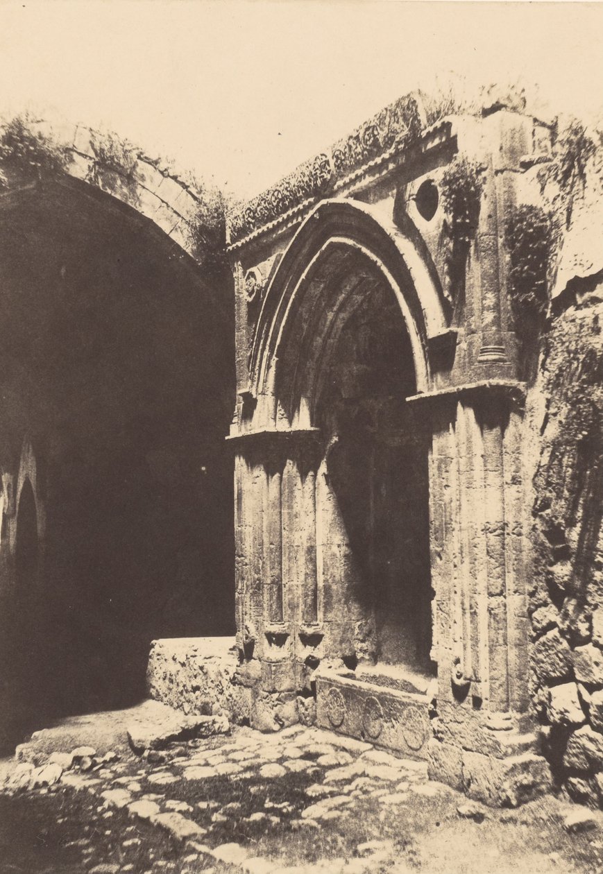 Jerusalem. Arabisk fontene 3 av Auguste Salzmann