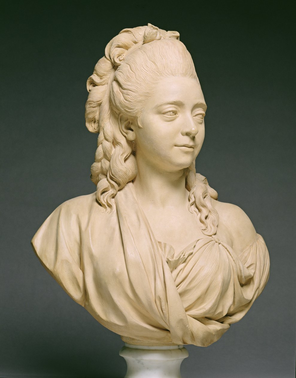 Madame Pajou, født Angelique Roumier, 1777 (terrakotta) av Augustin Pajou