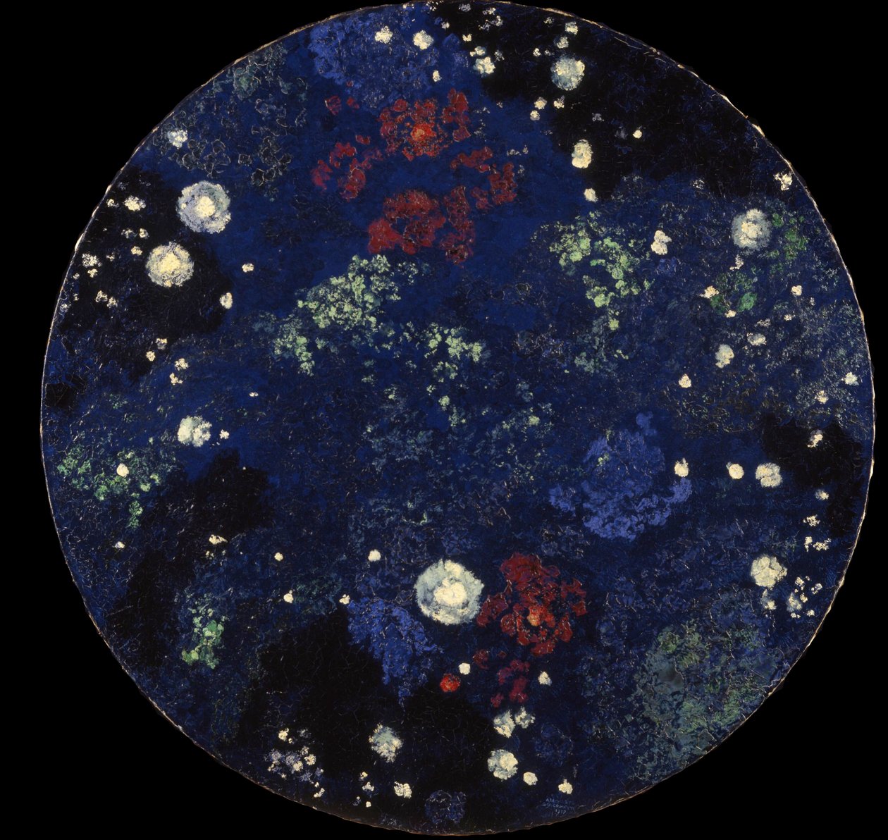 Stjernehimmel, 1917. av Augusto Giacometti