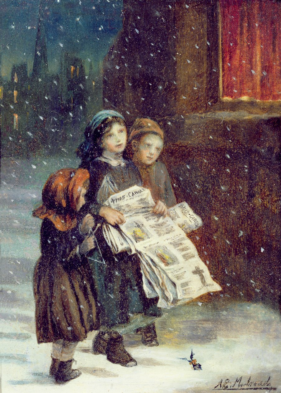 Carols til salgs av Augustus Edward Mulready