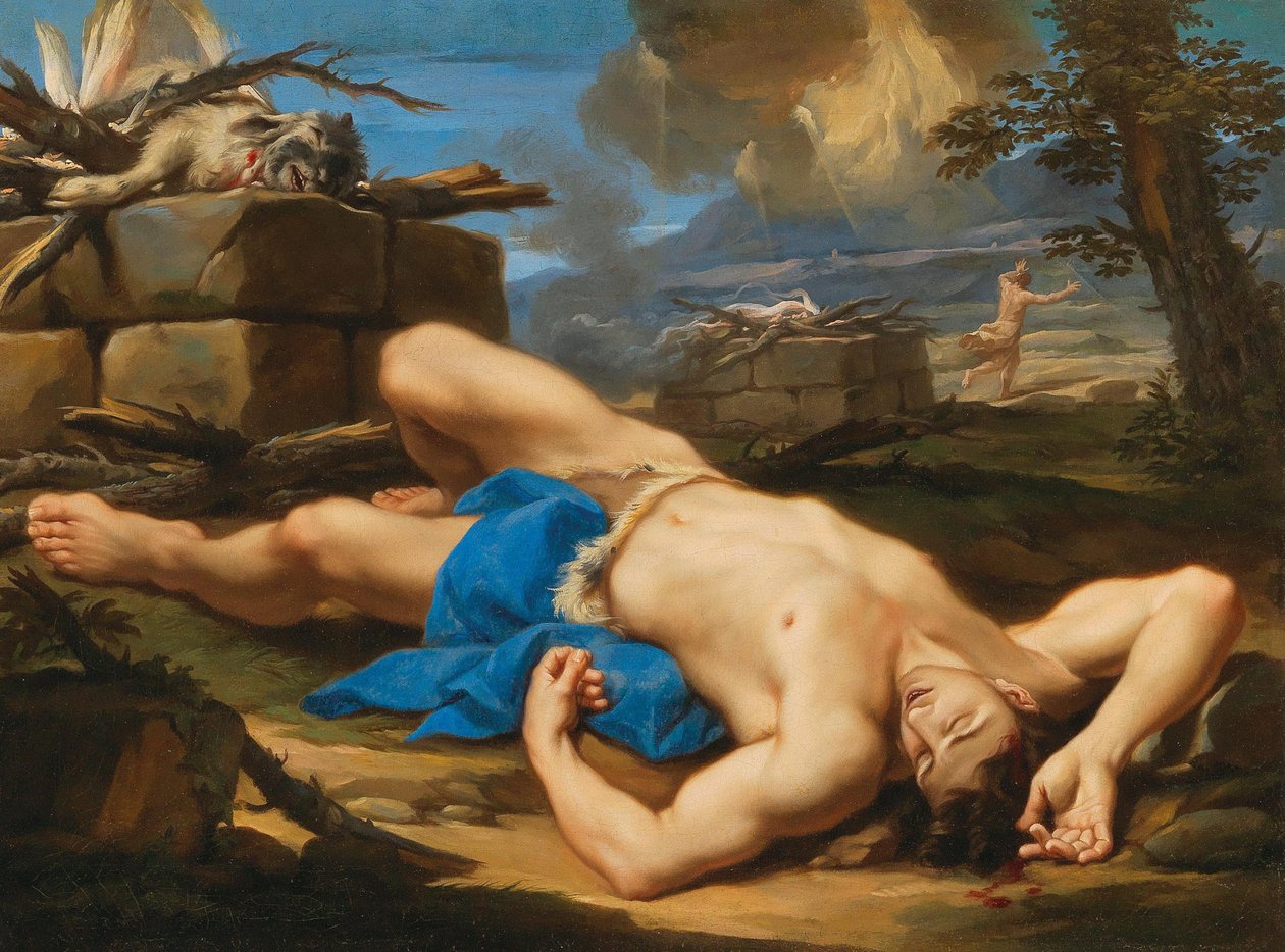 Abels død. av Aureliano Milani