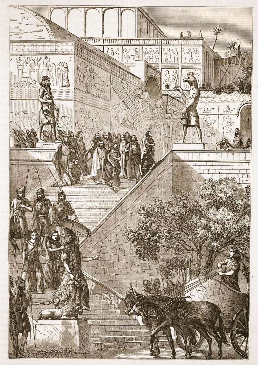Kouyunjik-palasset, restaurert av Austen Henry Layard