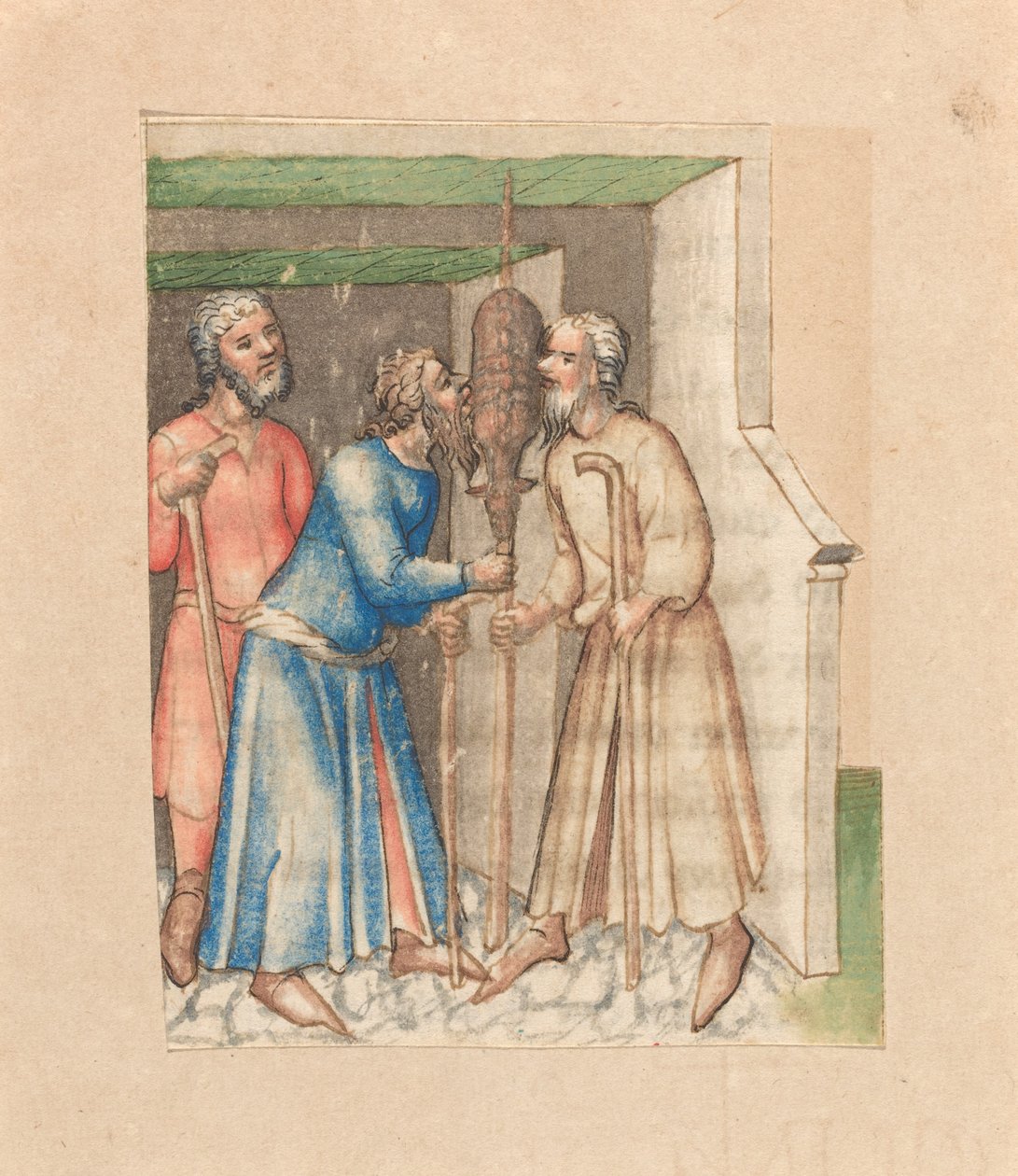 Påskelammet av Austrian 15th Century