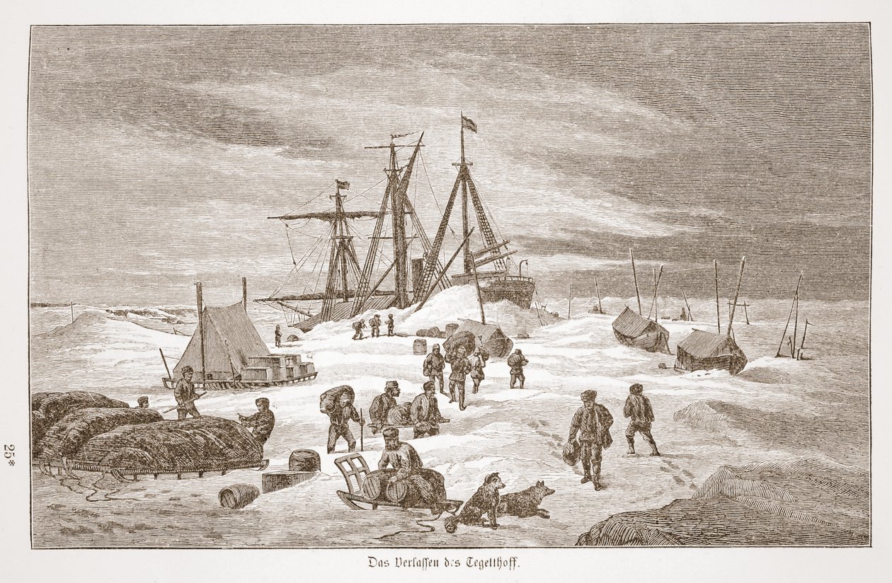 Forlater Tegetthoff, 1876 av Austrian School