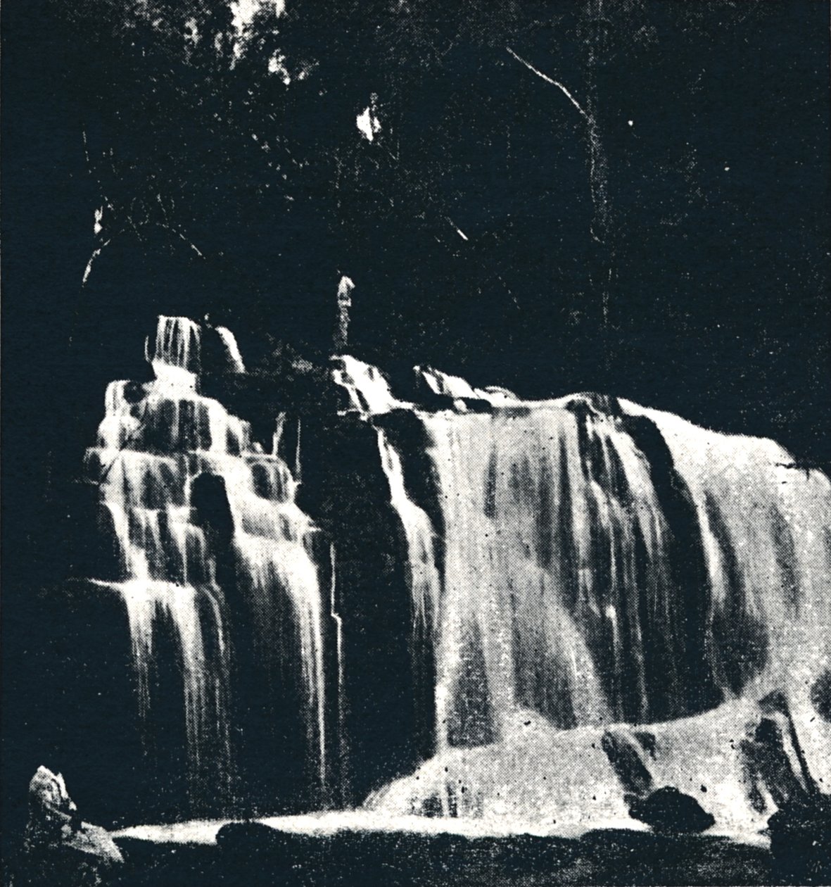 Foss på Rio Dourado Lencoes, 1895 av Axel Frick
