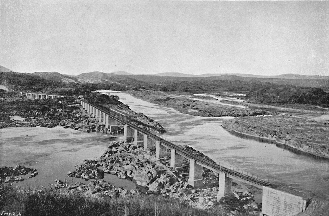 Jaguara Bridge, Jaguare Bridge, 1895 av Axel Frick