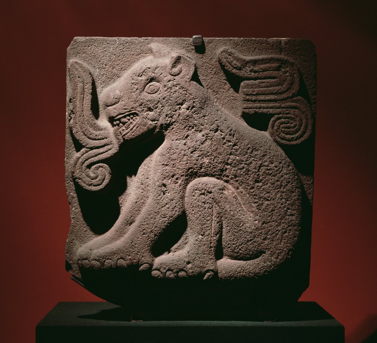 Glyf av kong Ahuizotl (ca. 15.), av Aztec