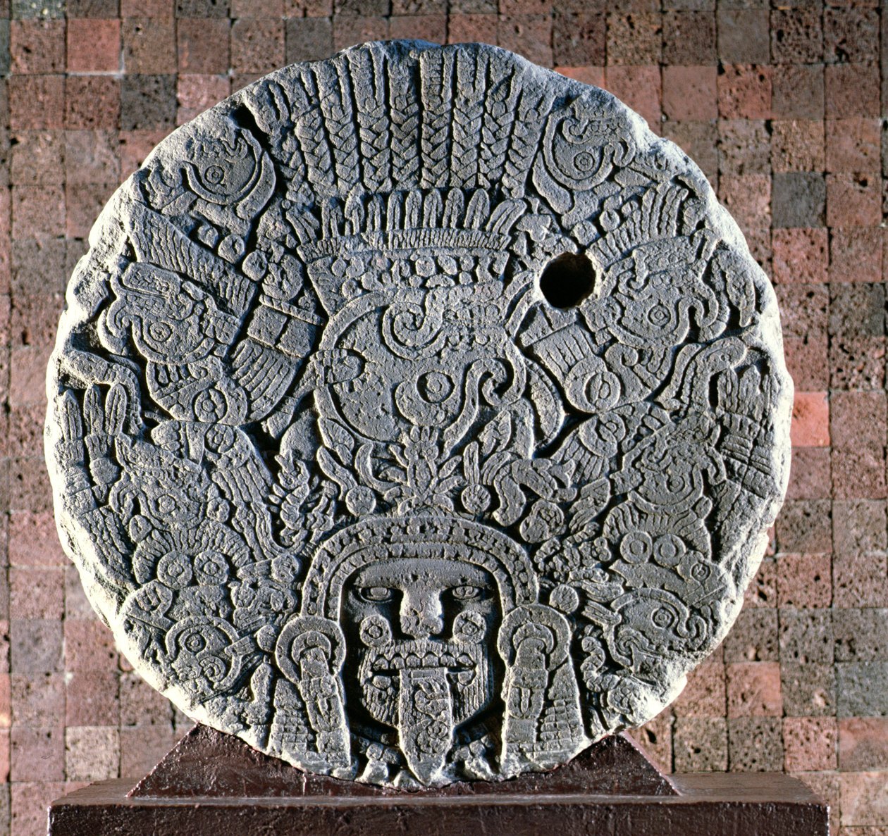 Tlaltecuhtli av Aztec