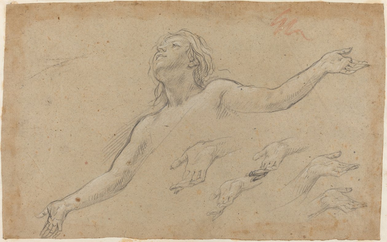 Magdalenas himmelfart av Baldassare Franceschini