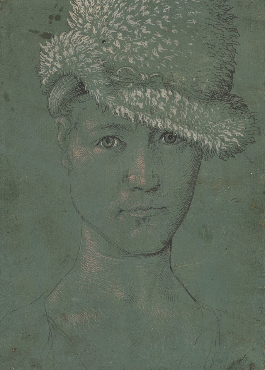 Selvportrett, ca 1502. av Baldung